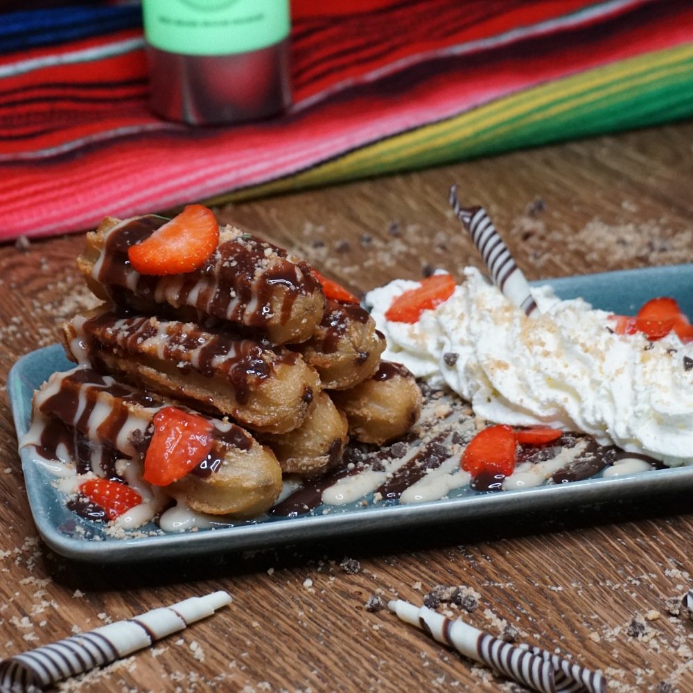 Triple Chocolate Churros