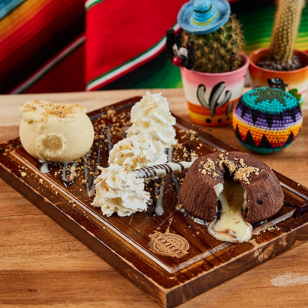 White Chocolate Volcano